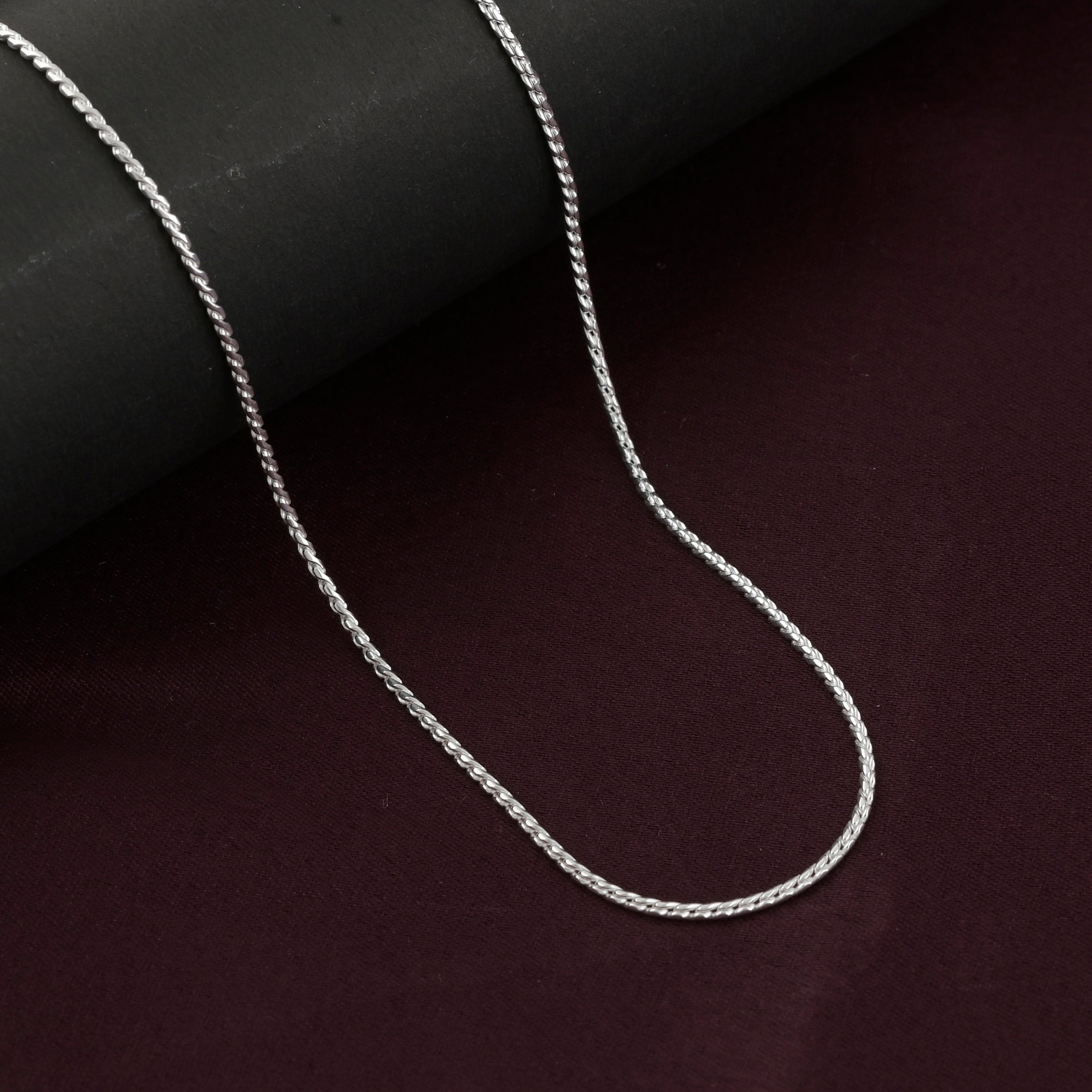Pure Silver chain for women and girls with certificate