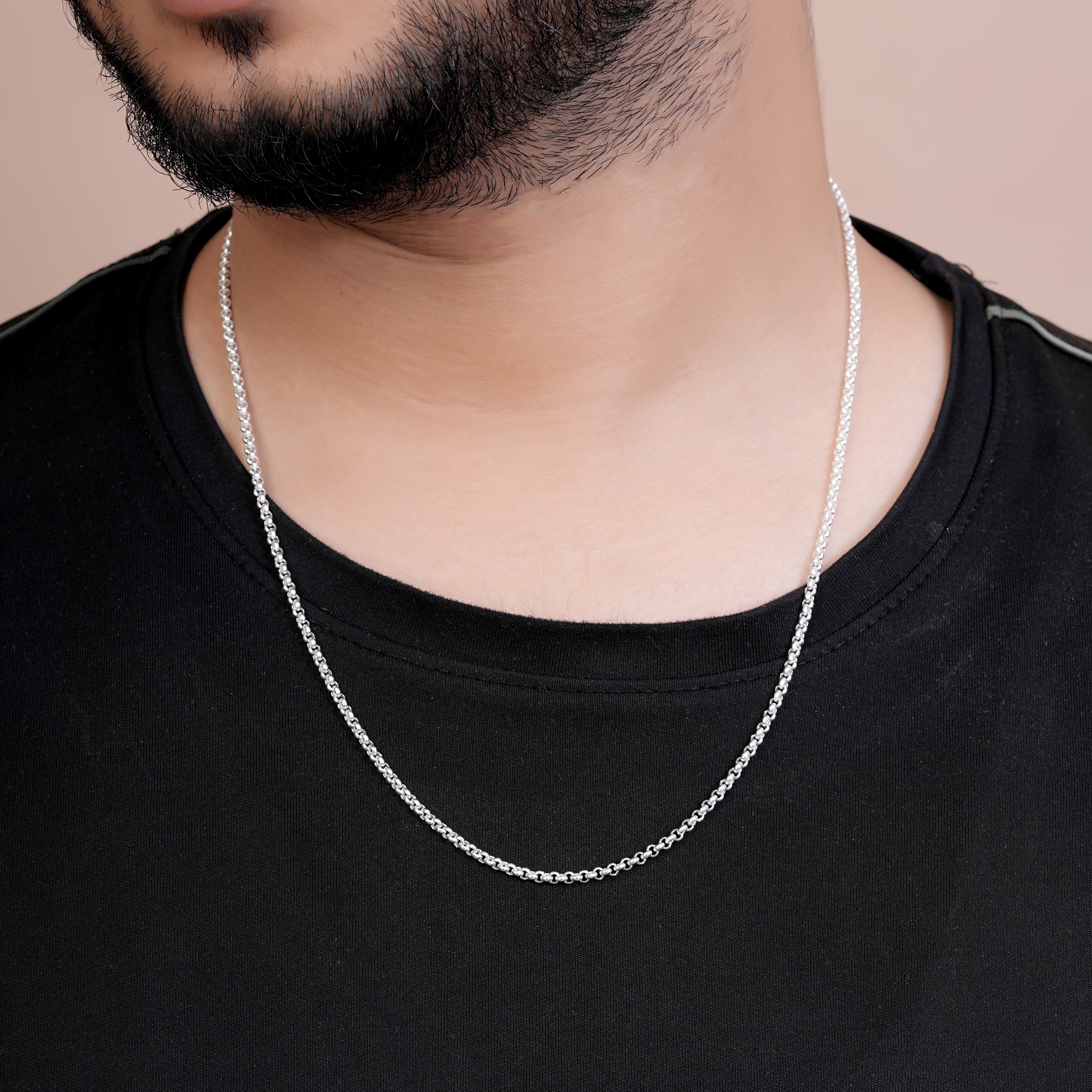 Pure 10 grams Silver Chain Price for Men and Boys with Certificate