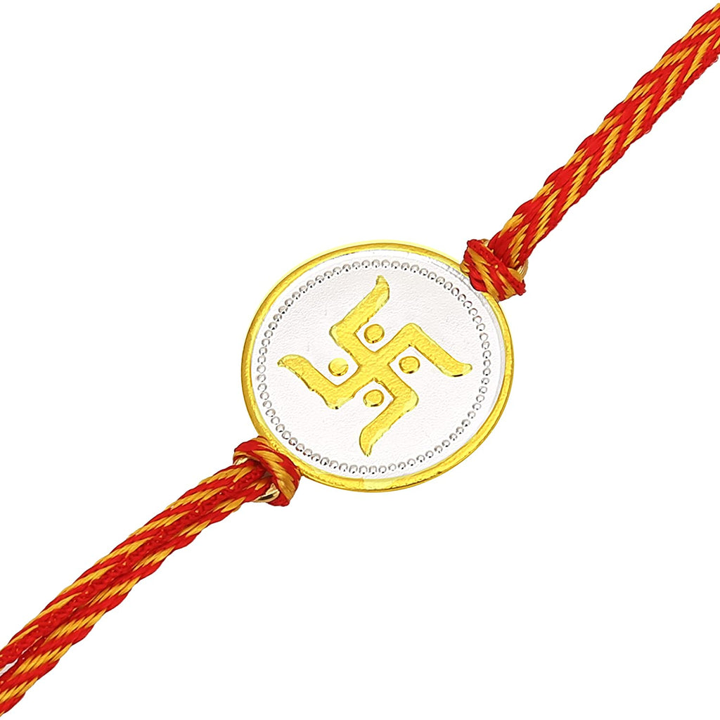 Coin Rakhi Silver Rakhi Wholesale