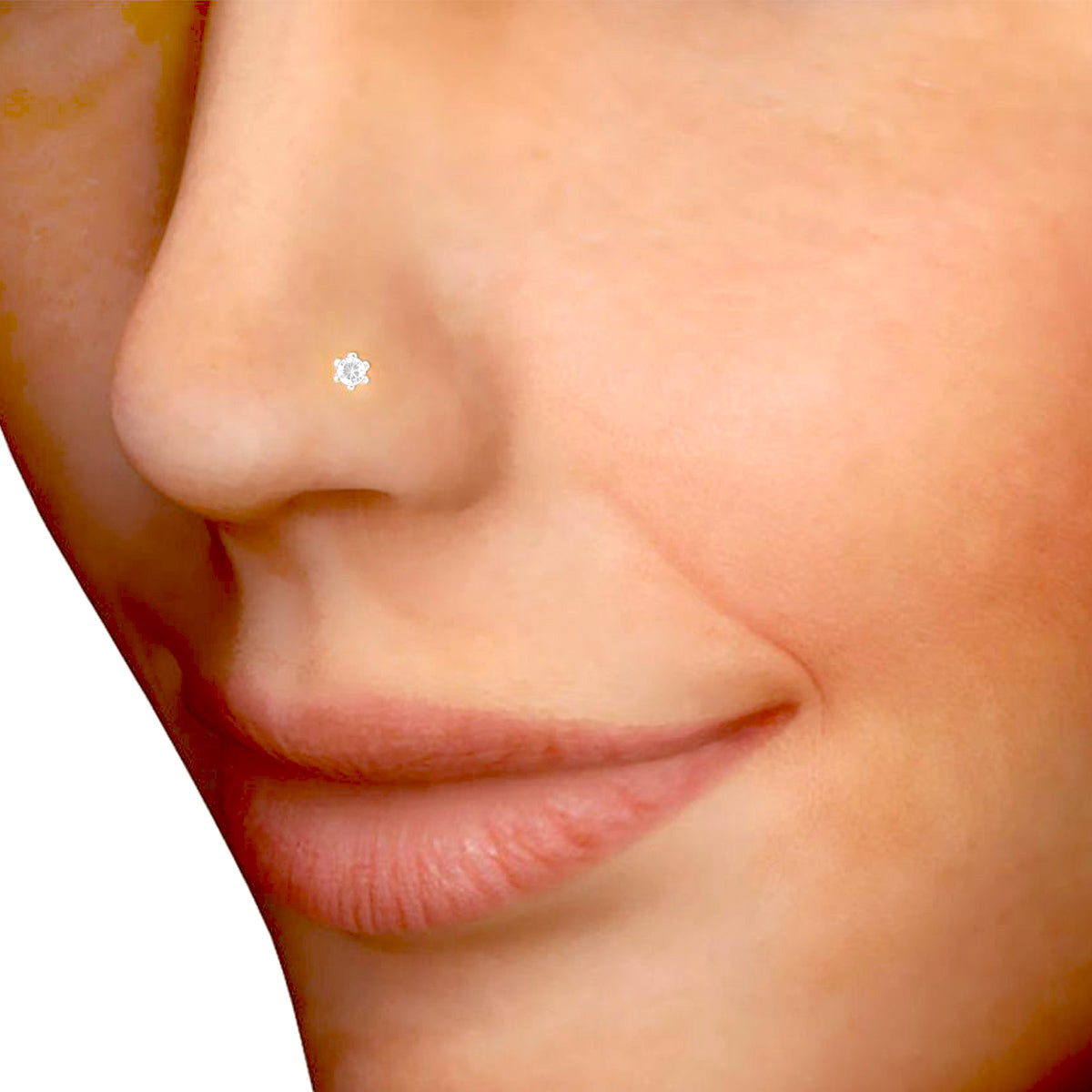 Nose Pin Pics For Girl Small Ladies Nose Piercing Natural And